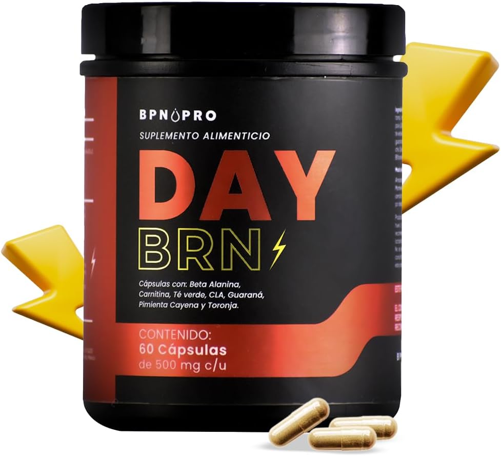 Termogénico Natural Carnitina Cafeina Cla Guarana Impulso de Energía y Soporte de Objetivos.