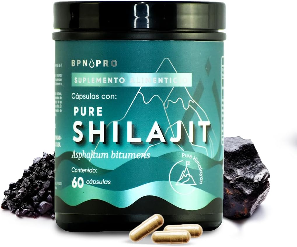 Shilajit Puro Himalaya Mineral Ácido Fúlvico Antioxidante.
