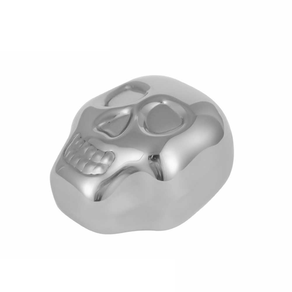 Cubos de Hielo en Forma de Craneo Calavera Piedras de Whiskey Reutilizable Metalicos.