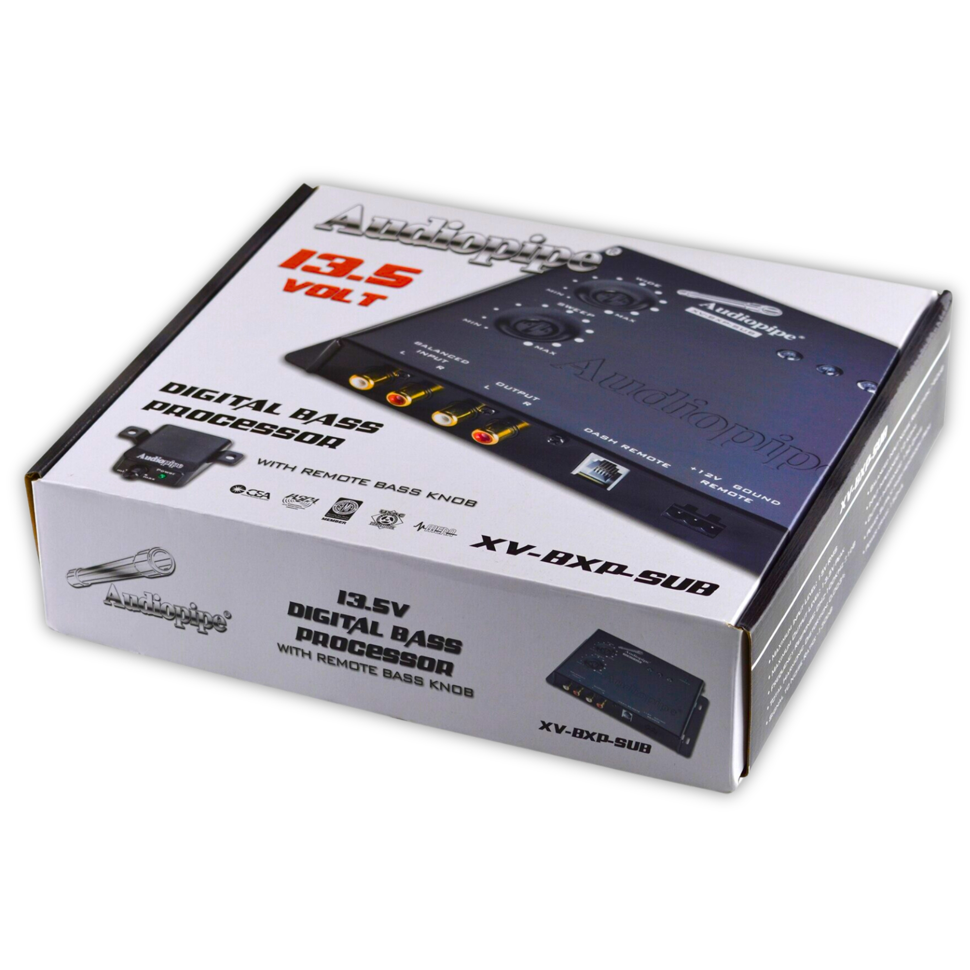 Epicentro Restaurador de Bajos Con Control 13.5 V Audiopipe .