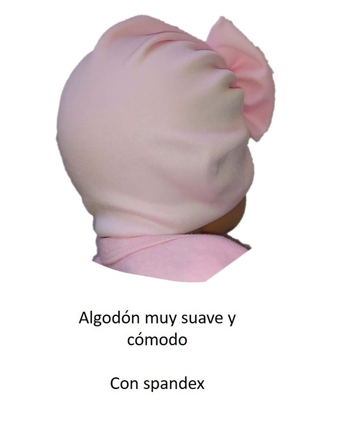 Set de 3 Gorritos para Bebé Niña (0-3 meses) - Headwrap Turbantes, Accesorios Perfectos para Regalo Baby Shower..