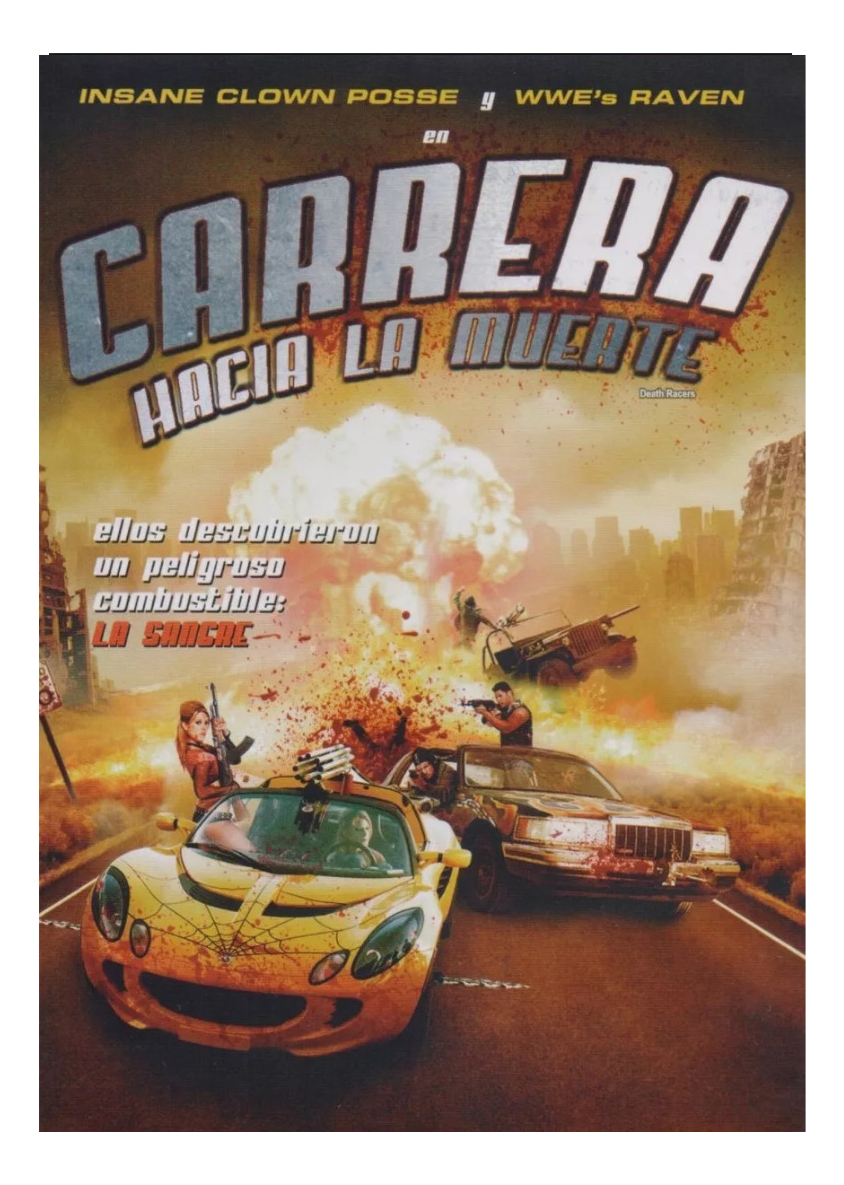 Carrera Hacia La Muerte Roy Knyrim Pelicula Dvd.