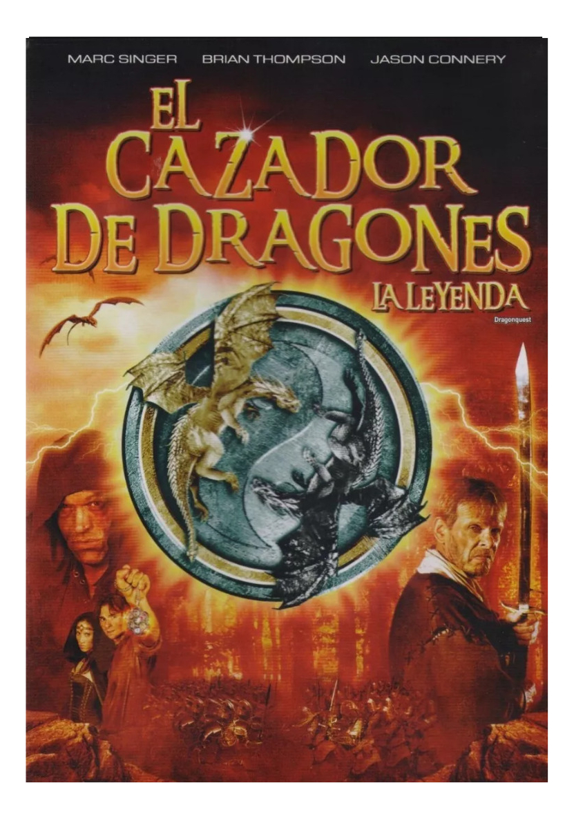 El Cazador De Dragones La Leyenda Pelicula Dvd.