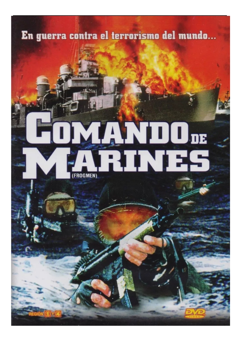 Comando De Marines Pelicula Dvd.