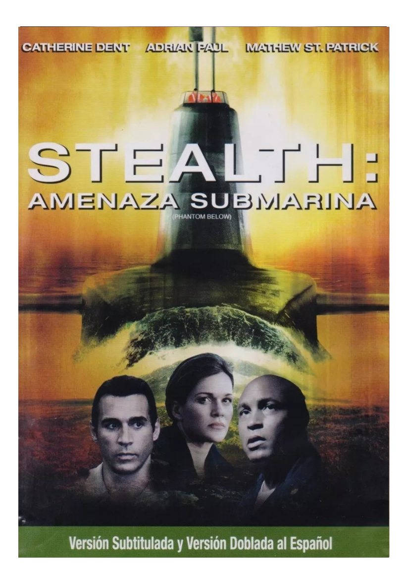 Stealth Amenaza Submarina Brian Trenchard Smith Pelicula Dvd.