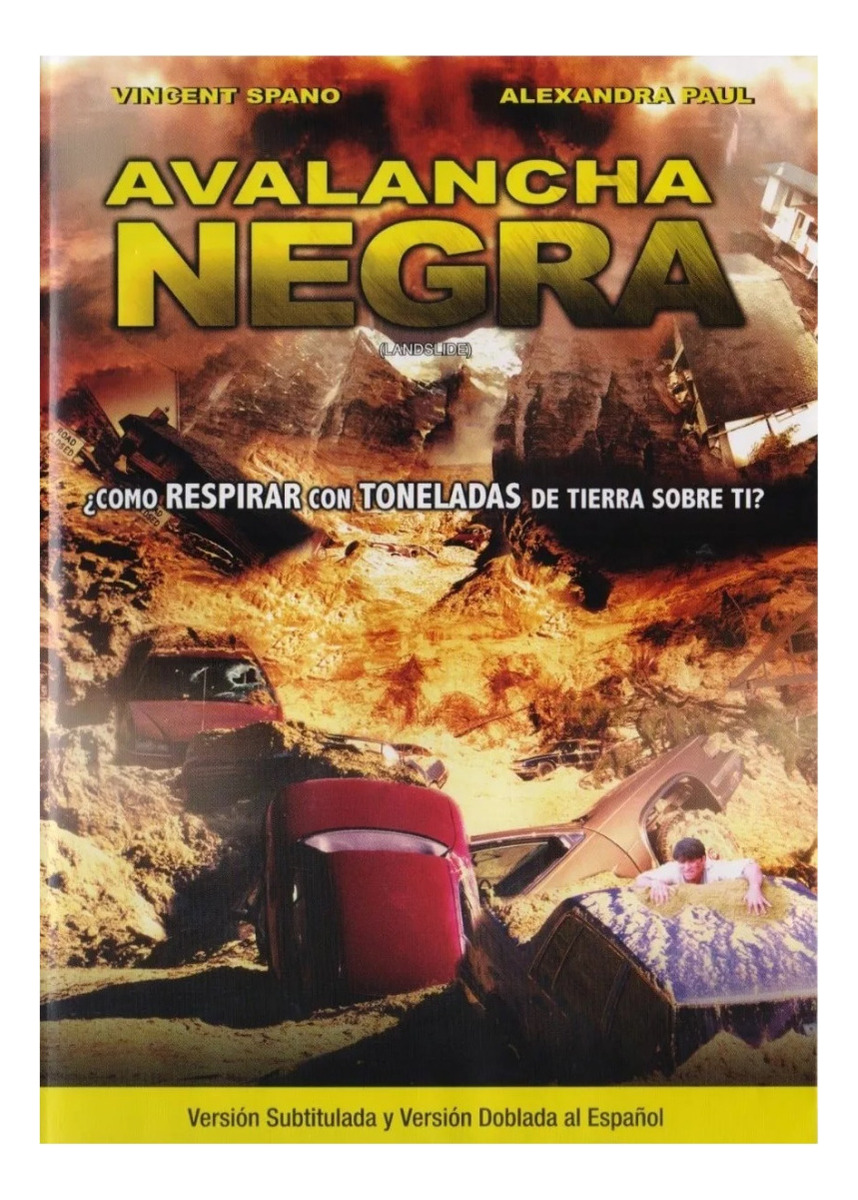 Avalancha Negra Landslide Pelicula Dvd
