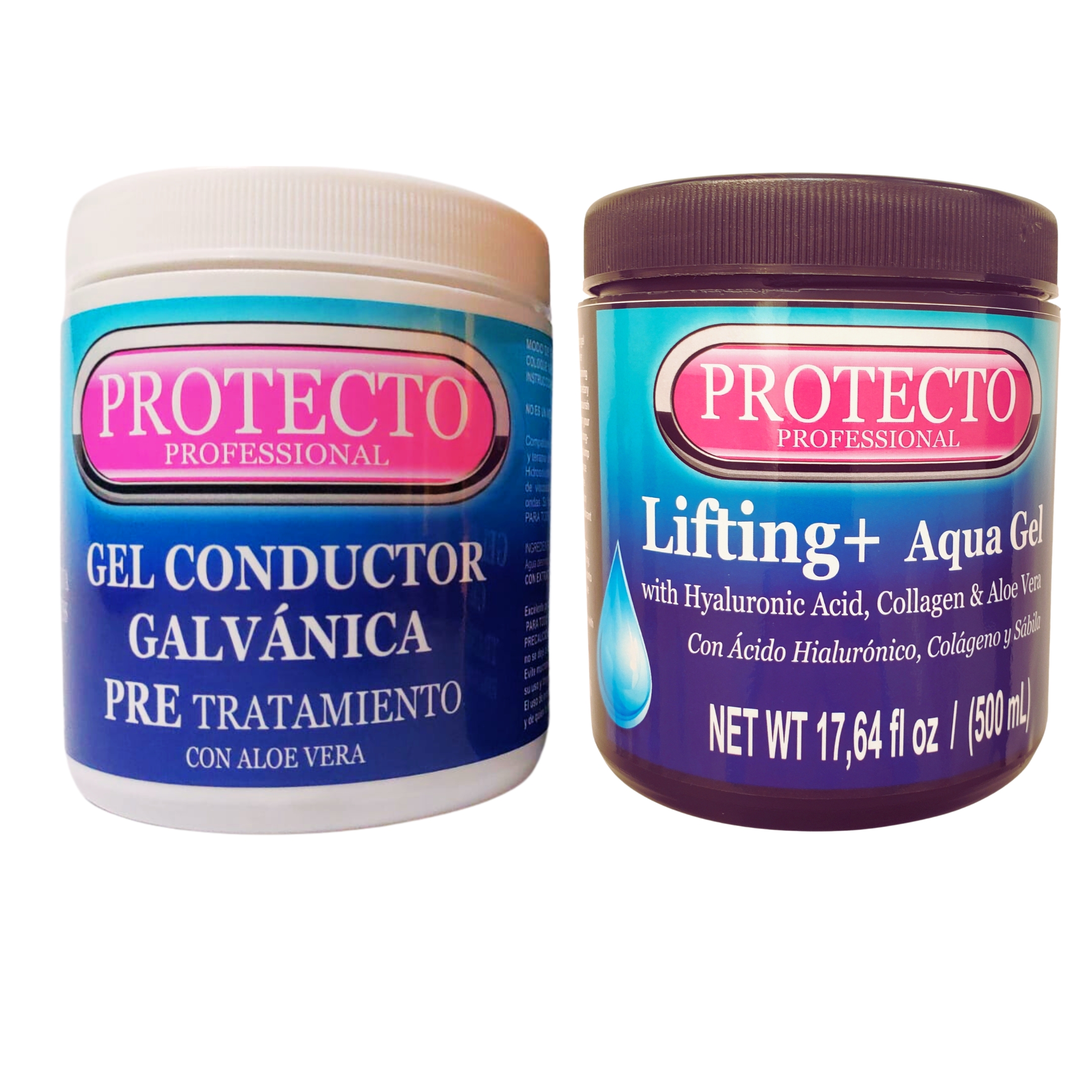 Kit Gel Facial Galvánica Compatible Nuskin Pre Y Tratamiento