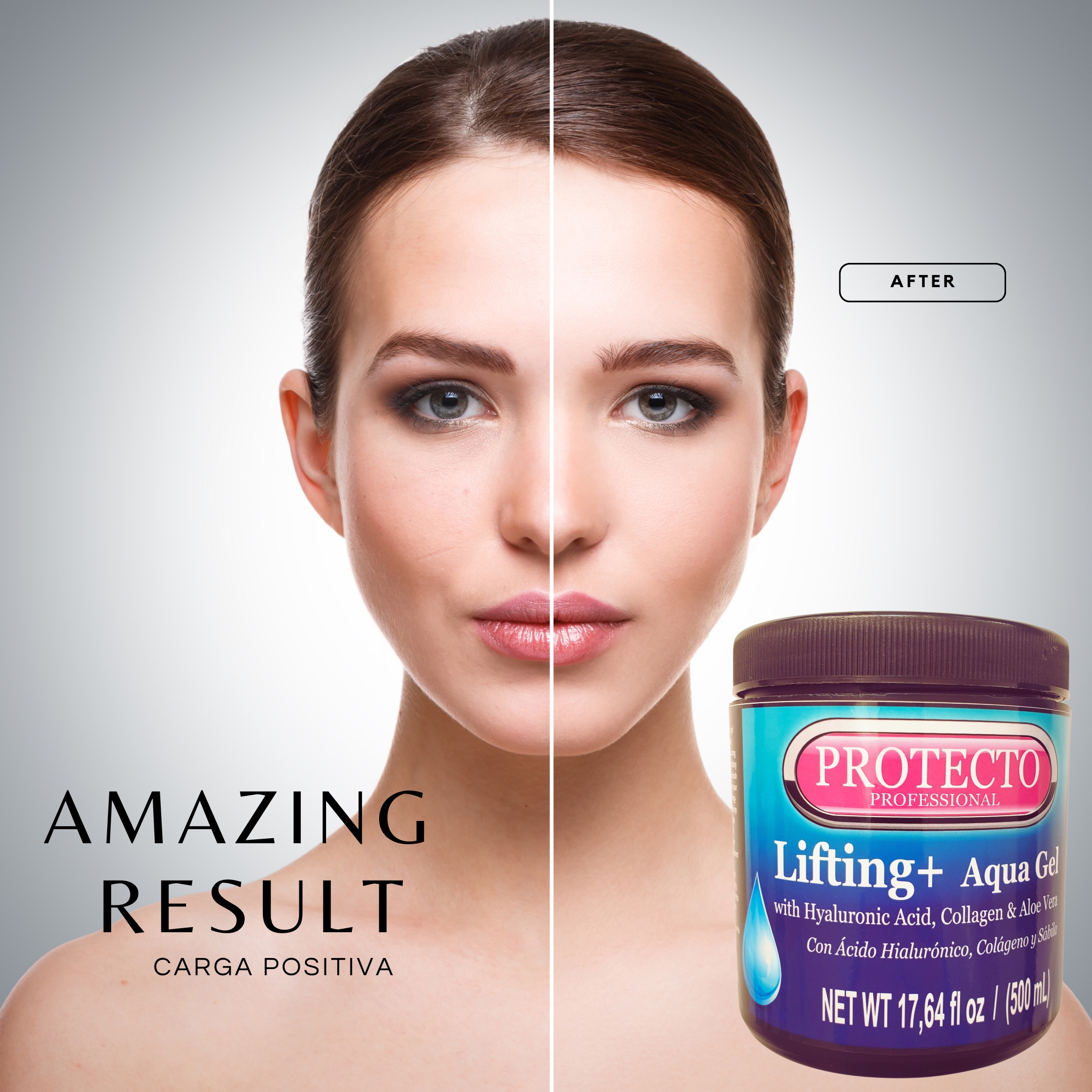 Kit Gel Facial Galvánica Compatible Nuskin Pre Y Tratamiento