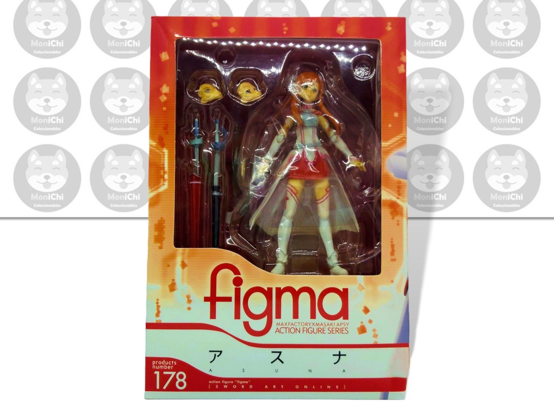 Asuna Yuuki 178 Sword Art Online Sao Kirito Figma Figura