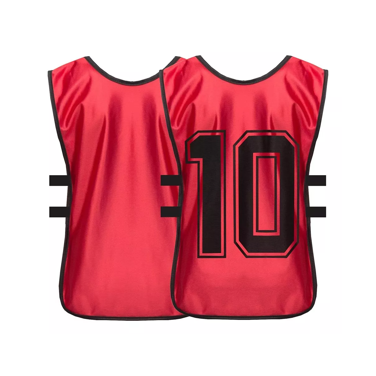 Set 12 Casacas Chaleco Entrenamiento Deportivo Futbol Adulto.