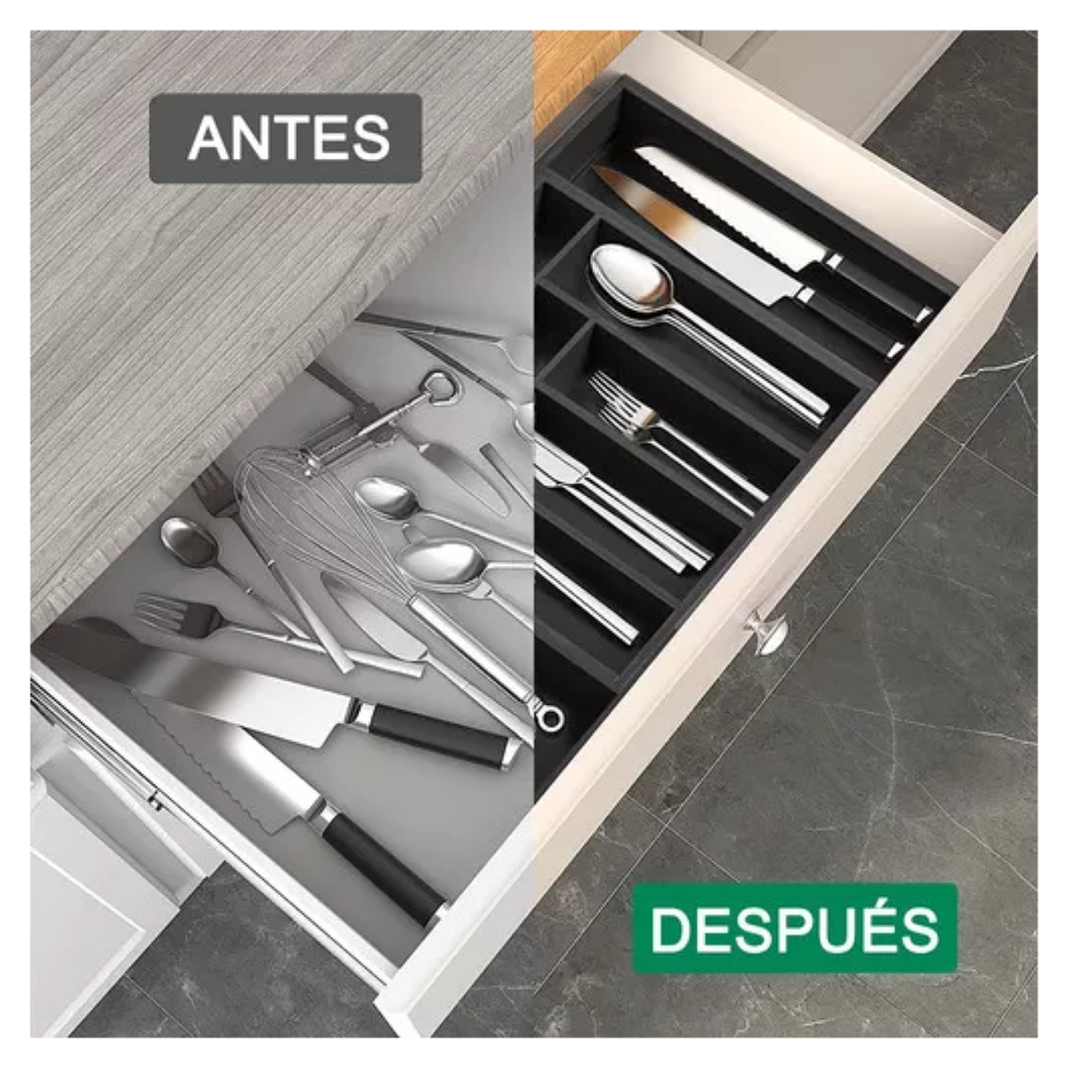 Leroy merlin organizador cubiertos hotsell