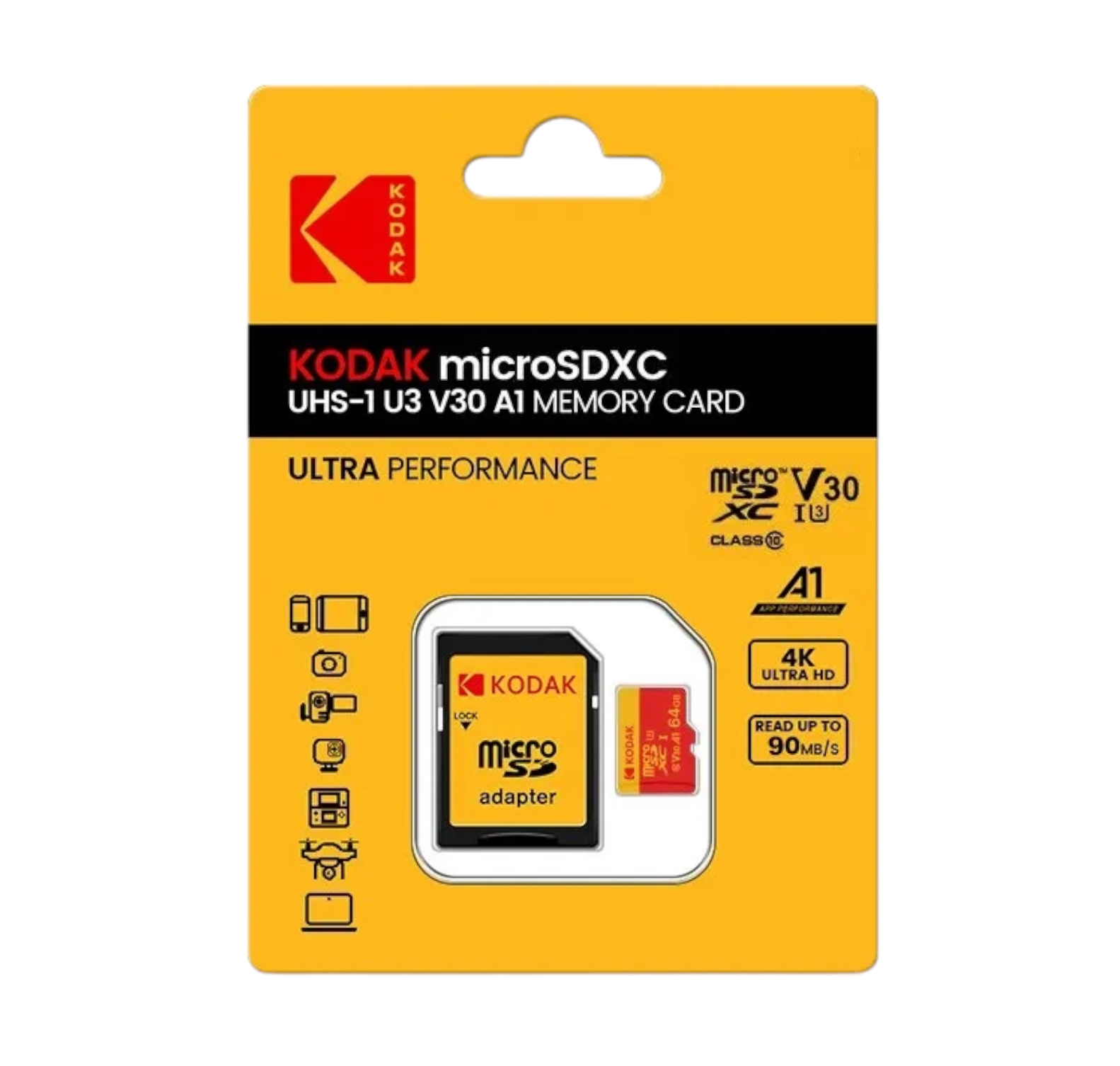 Tarjeta micro SD 64G.