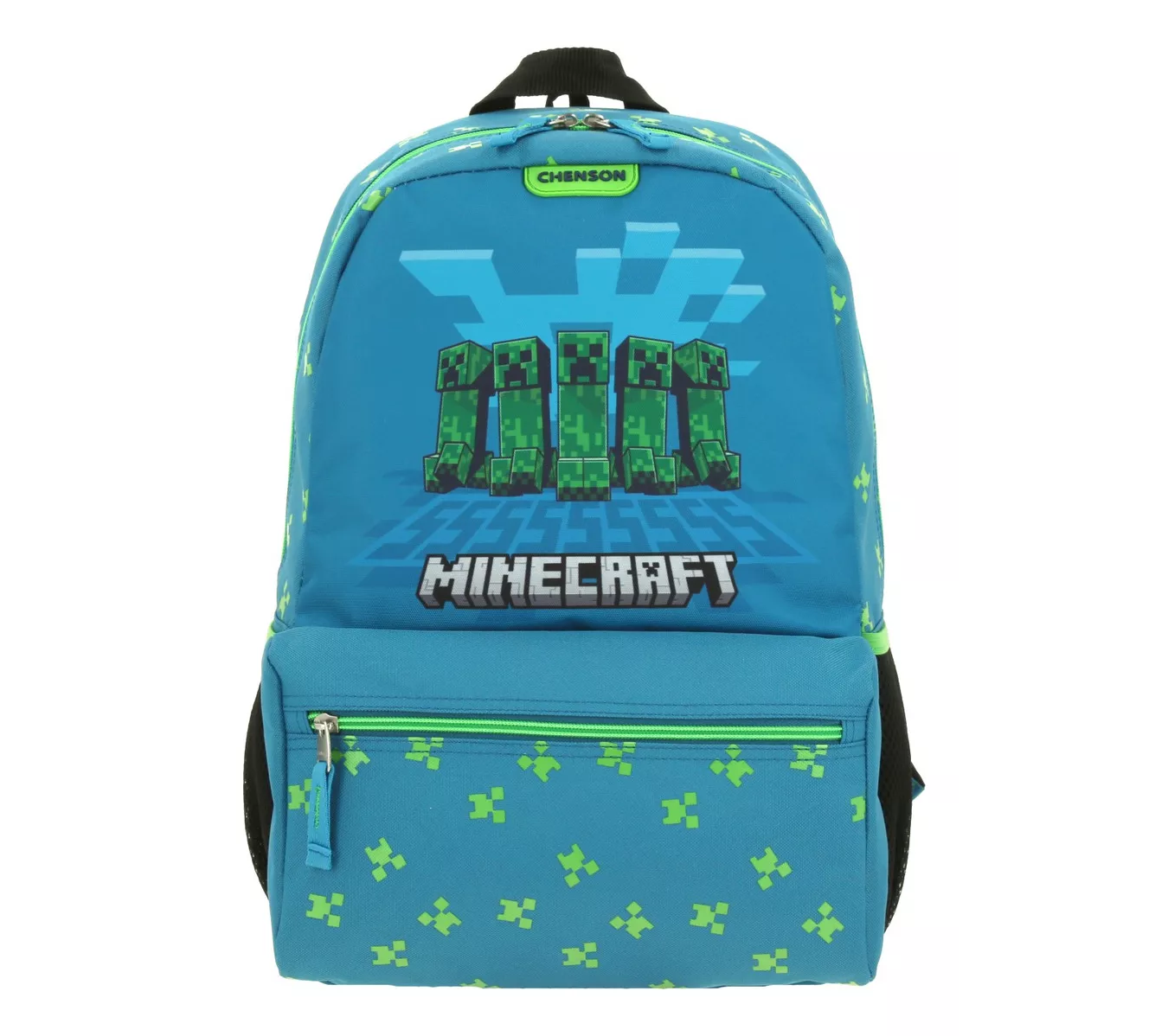 M Mochila Grande Escolar Primaria Chenson Minecraft Creeper Armyt