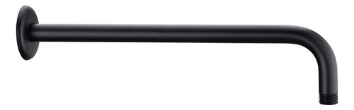 Kit Regadera 26cm Con Teléfono Y Manerales En Negro Mate.