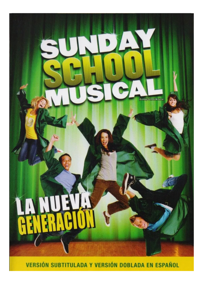 Sunday School Musical La Nueva Generacion Pelicula Dvd.