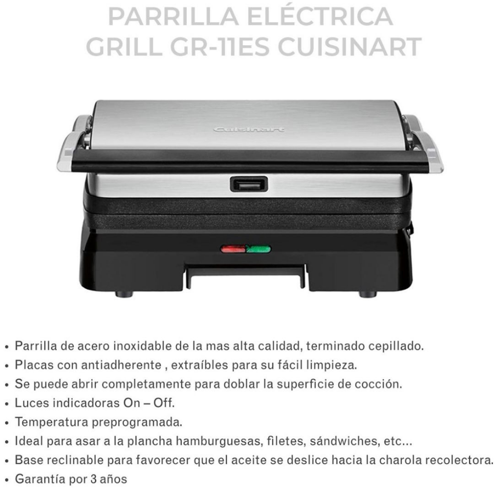 Grill panini cuisinart best sale