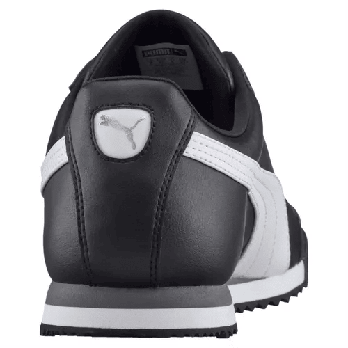 Tenis Puma Roma Basic Color Negro/Blanco.