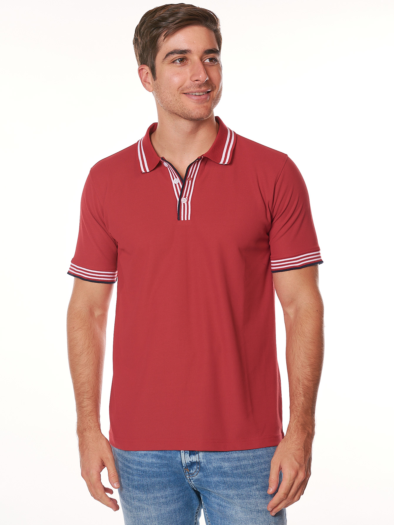 Playera Tipo Polo Casual de gran Calidad
