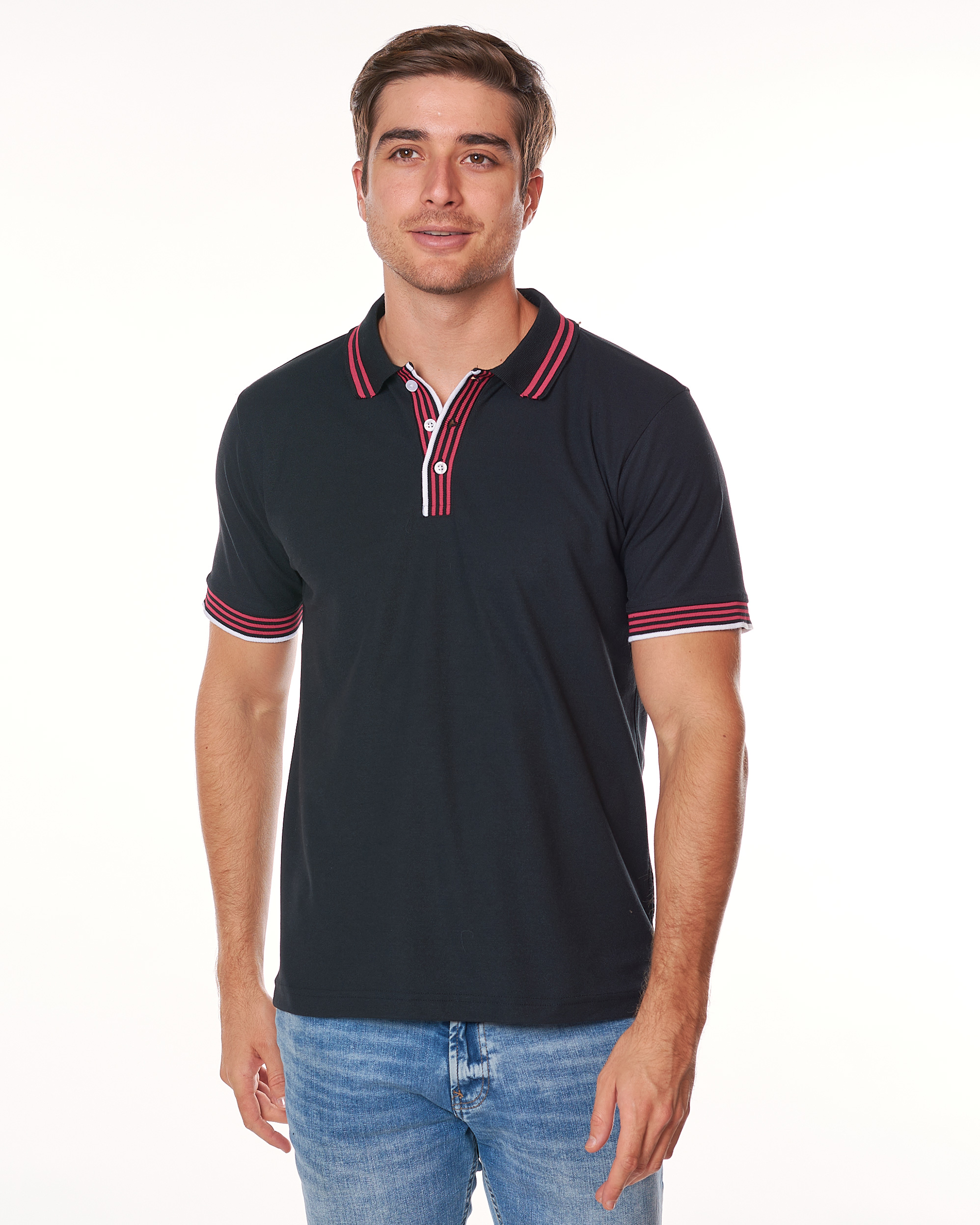 Playera Tipo Polo Casual de gran Calidad