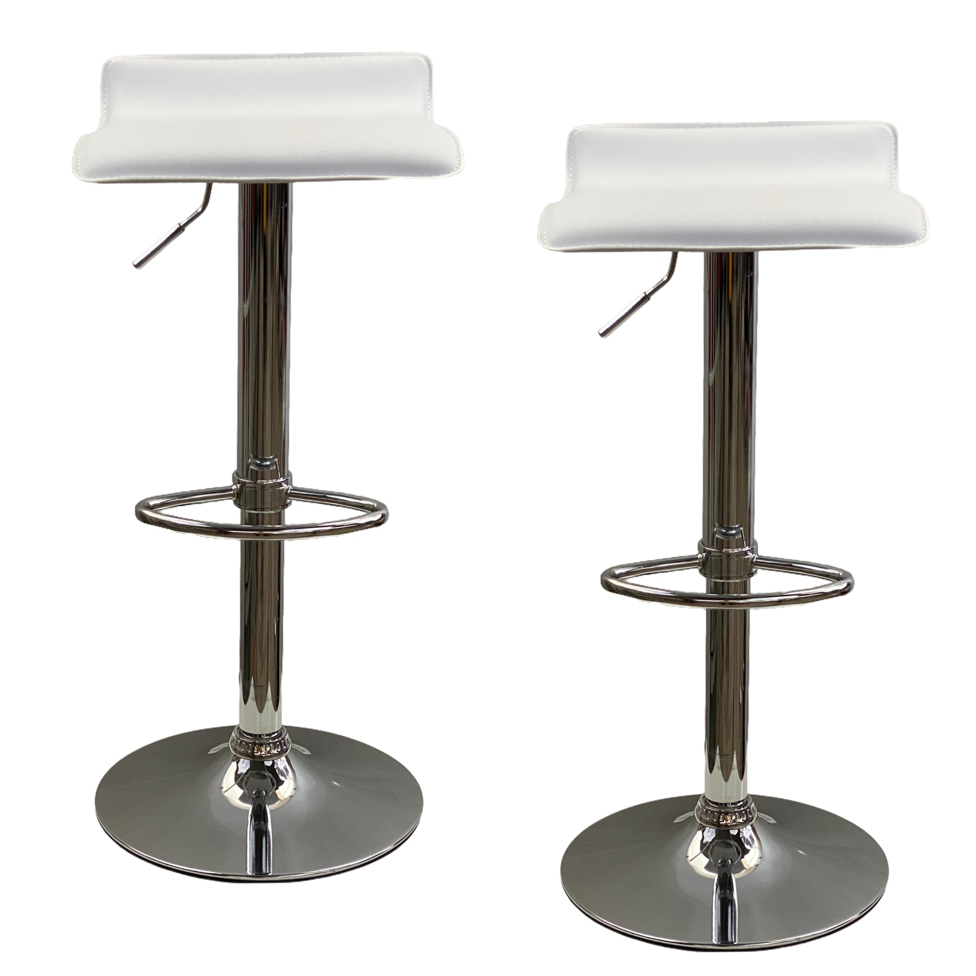 2 Bancos para barra de cocina bar altura ajustable giratorio Punto y Compra 207.