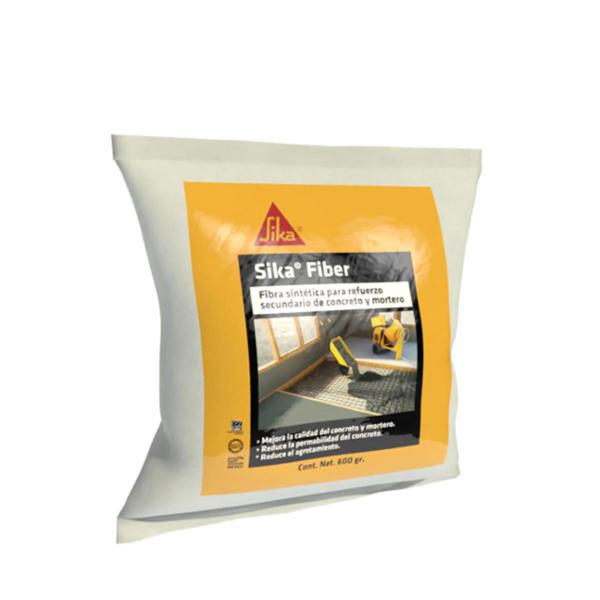 Sika Fiber- fibra sintética para refuerzo secundario.