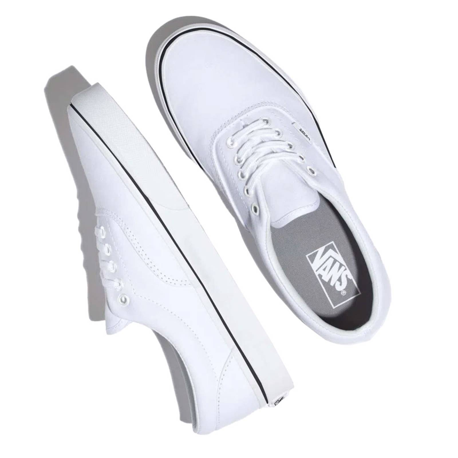 Tenis Vans Modelo Era Color Blanco/Negro