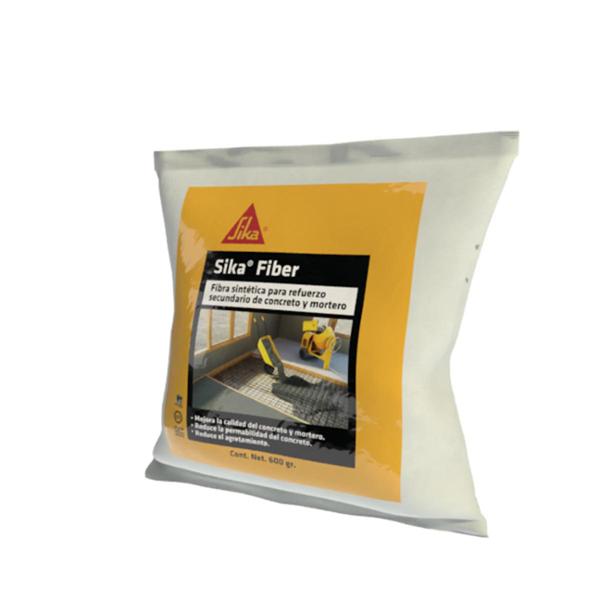 Sika Fiber- fibra sintética para refuerzo secundario.
