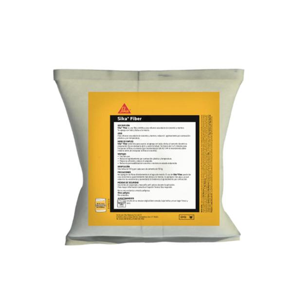 Sika Fiber- fibra sintética para refuerzo secundario.
