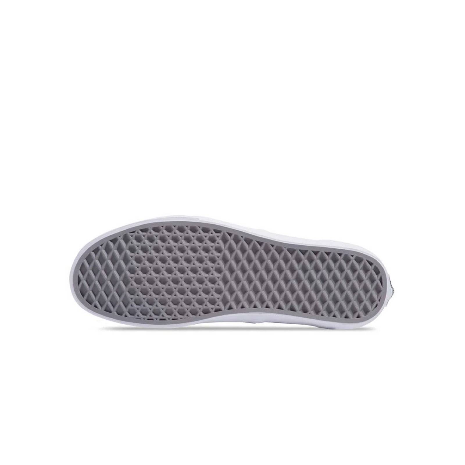 Tenis Vans Modelo Era Color Blanco/Negro Unisex.