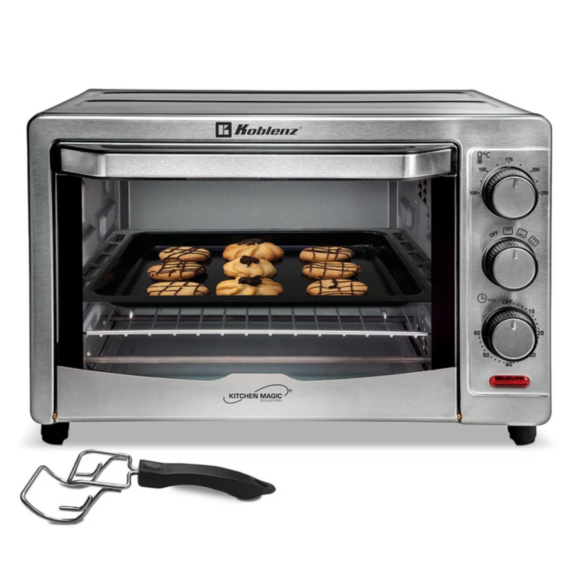 Horno Eléctrico Koblenz HKM-1500 C de Convección 24L / 9 Rebanadas 1500W ENDY7