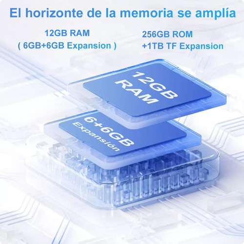 Cubot Note 40 Dual SIM 256 GB Azul 6 GB RAM.