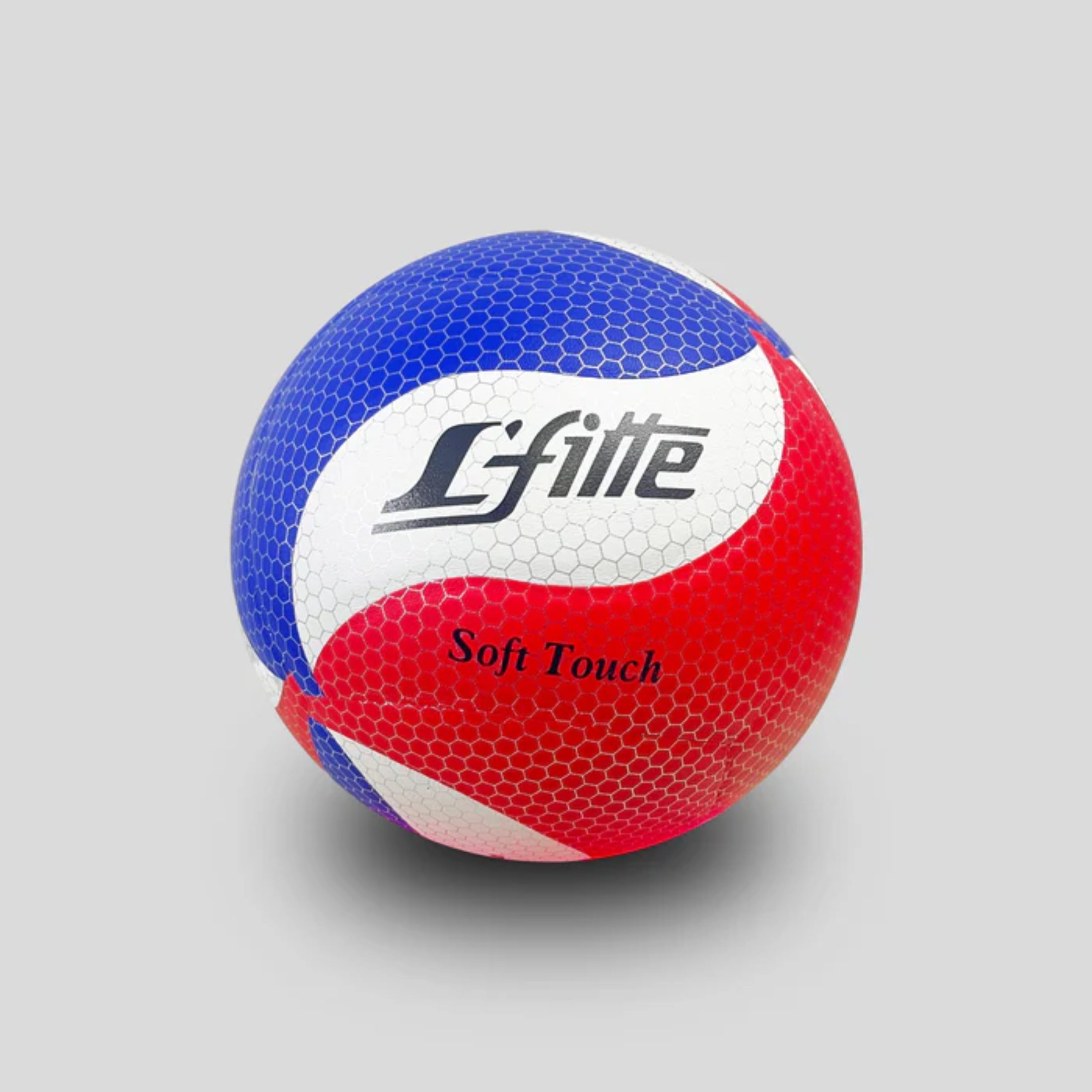 Balón De Voleibol Acojinado Tricolor.