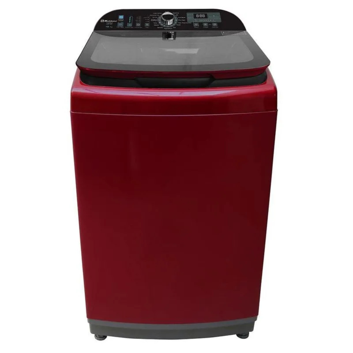 Lavadora Automática Koblenz LWM-19IIR 19KG Roja ENDY.