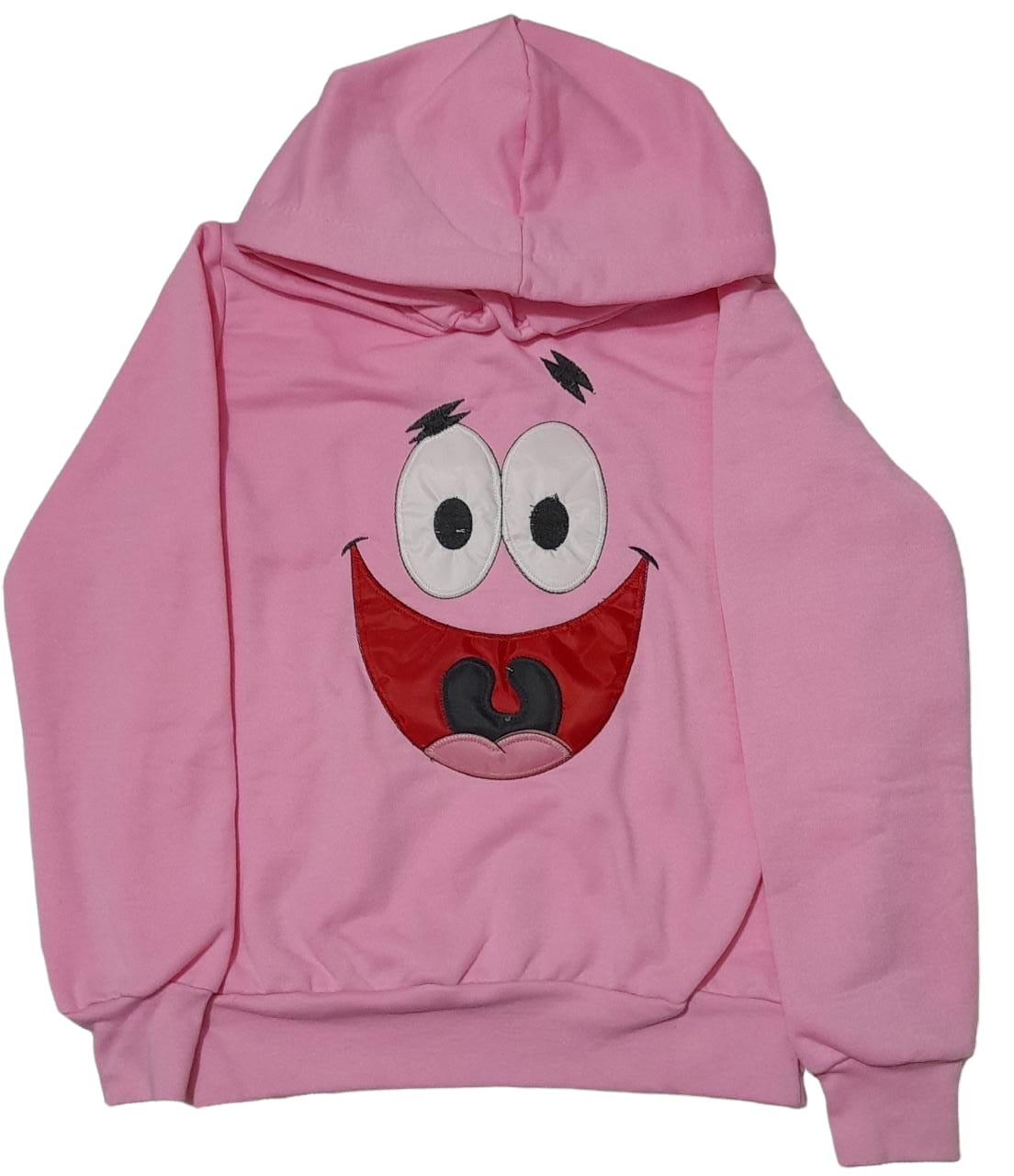 Sudadera con Gorro DE Patricio Estrella Polar Bordada NIÑA NIÑO Rosa M 6-8 AÑOS