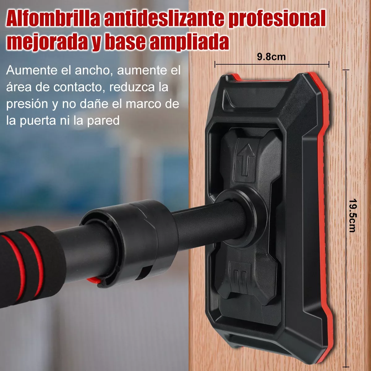 Barra Dominada Puerta Pared Ajustable Pull Up Ejercicio Casa.