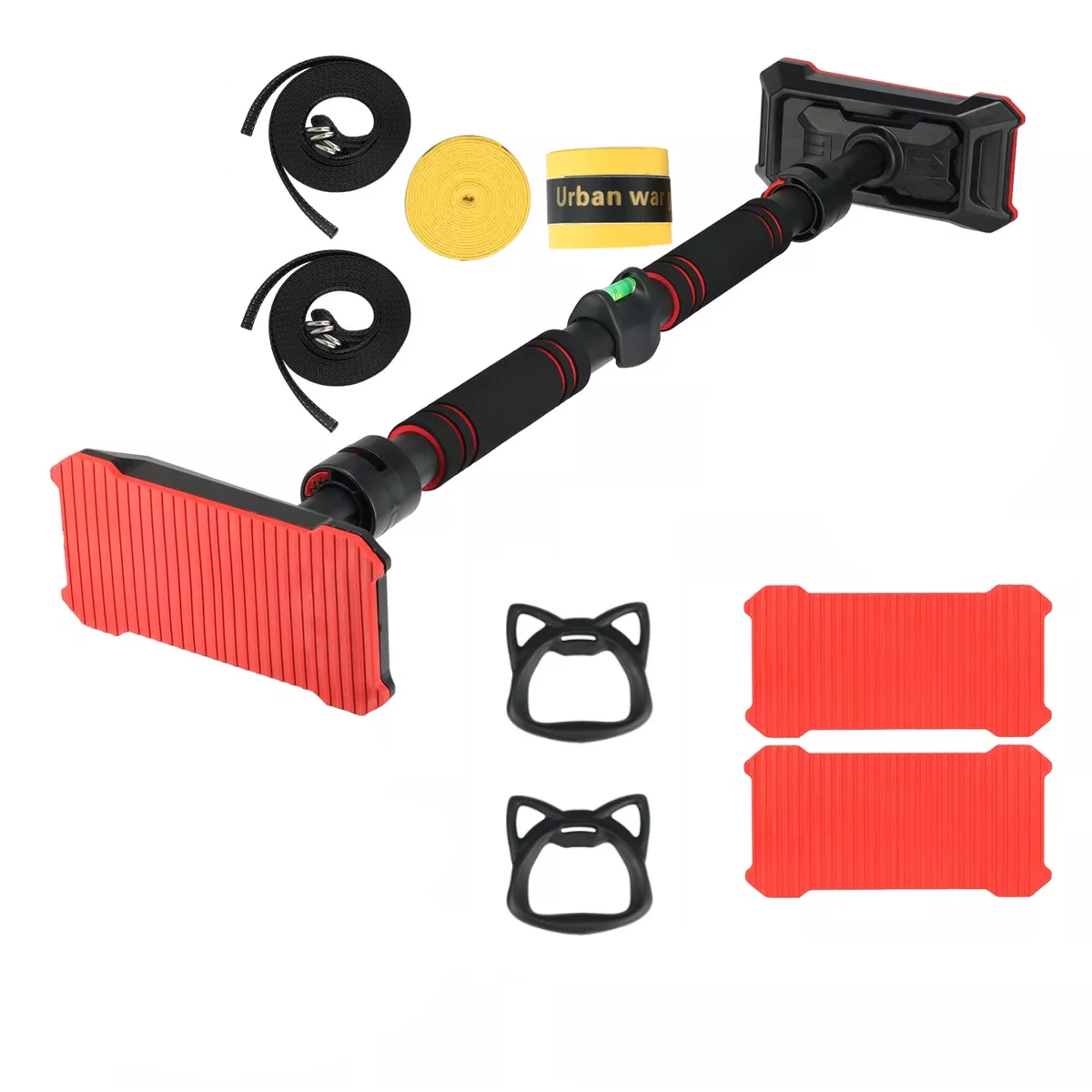 Barra Dominada Puerta Pared Ajustable Pull Up Ejercicio Casa.