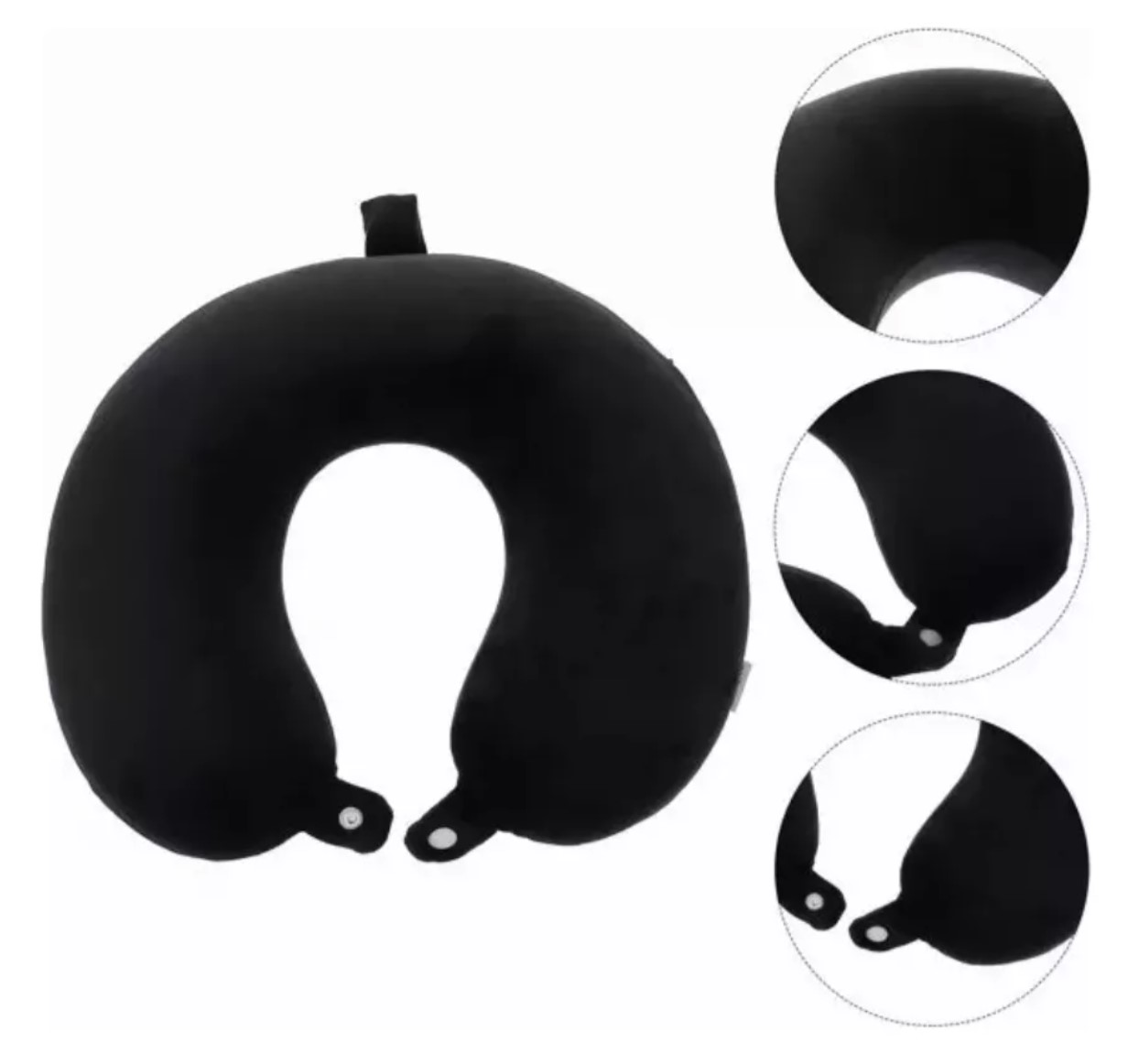  Cojín Para El Cuello Almohada De Espuma Viscoelástica Suave Cómodo T