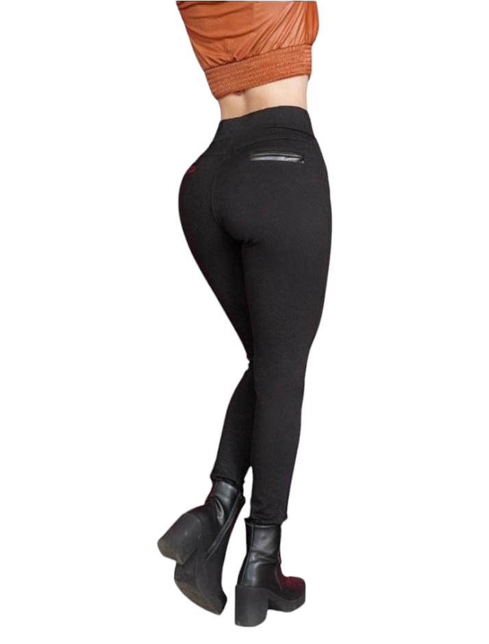 Leggins Anmi Mallas De Vestir O Casual Dama pantalón mujer levanta pompa