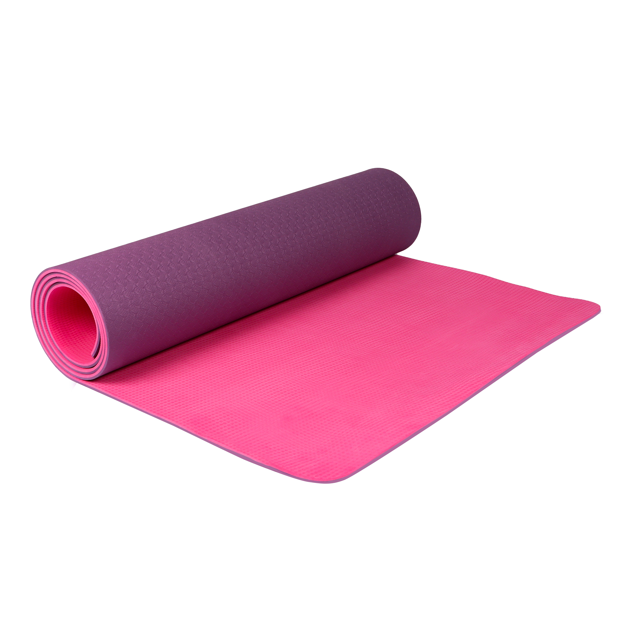 Tapete Yoga y Pilates Tpe Antideslizante Morado