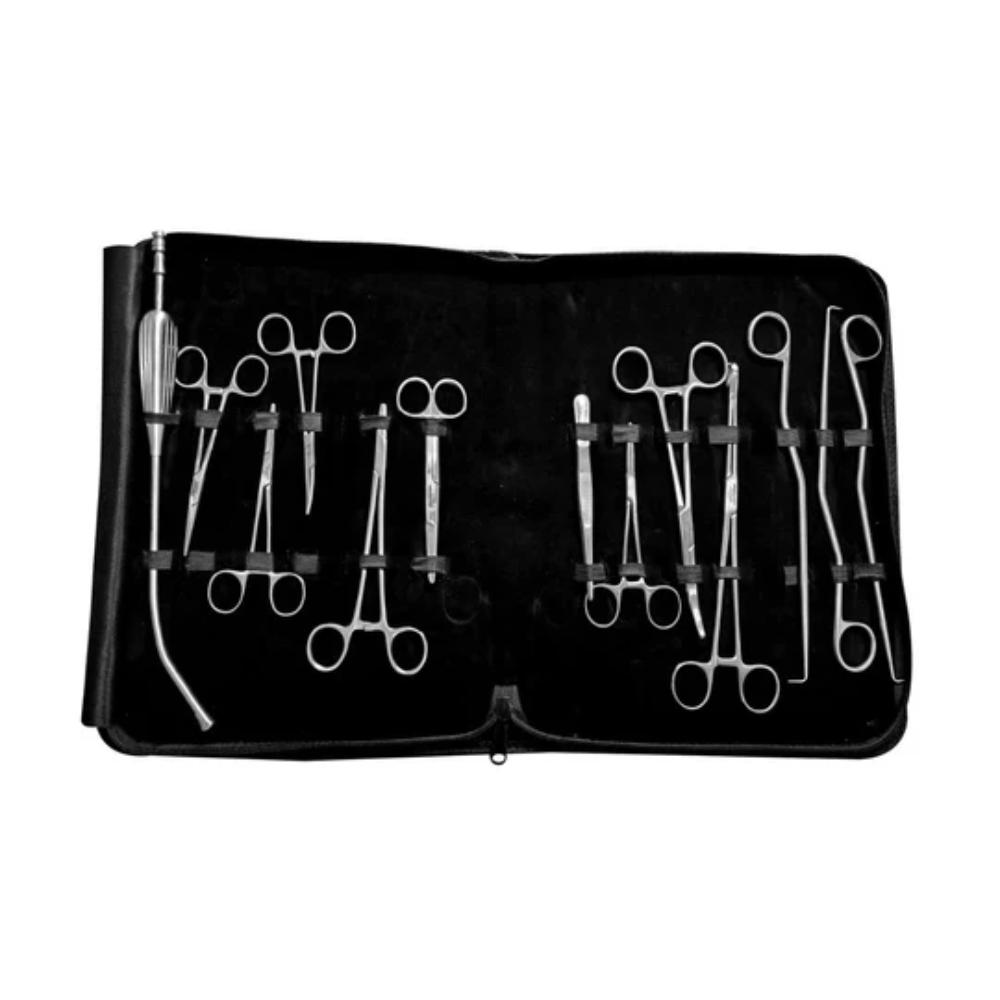 Estuche Equipo Instrumental Parto 13pzas Hergom Premium