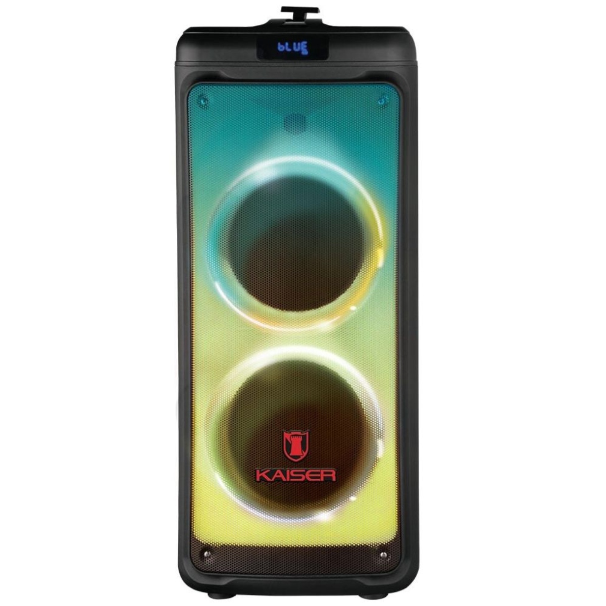 Bafle Recargable Kaiser MSA 2028 2X8" 7800 Watts / Luces Led ALBY*