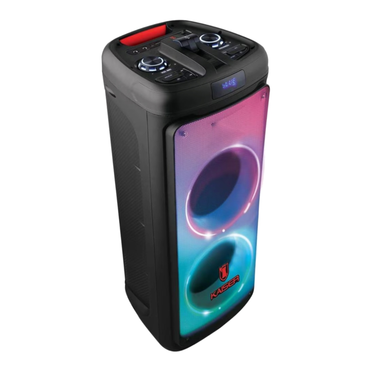 Bafle Recargable Kaiser MSA 2028 2X8" 7800 Watts / Luces Led ALBY*