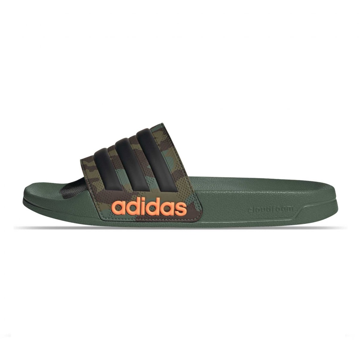 Chanclas adidas verde militar best sale