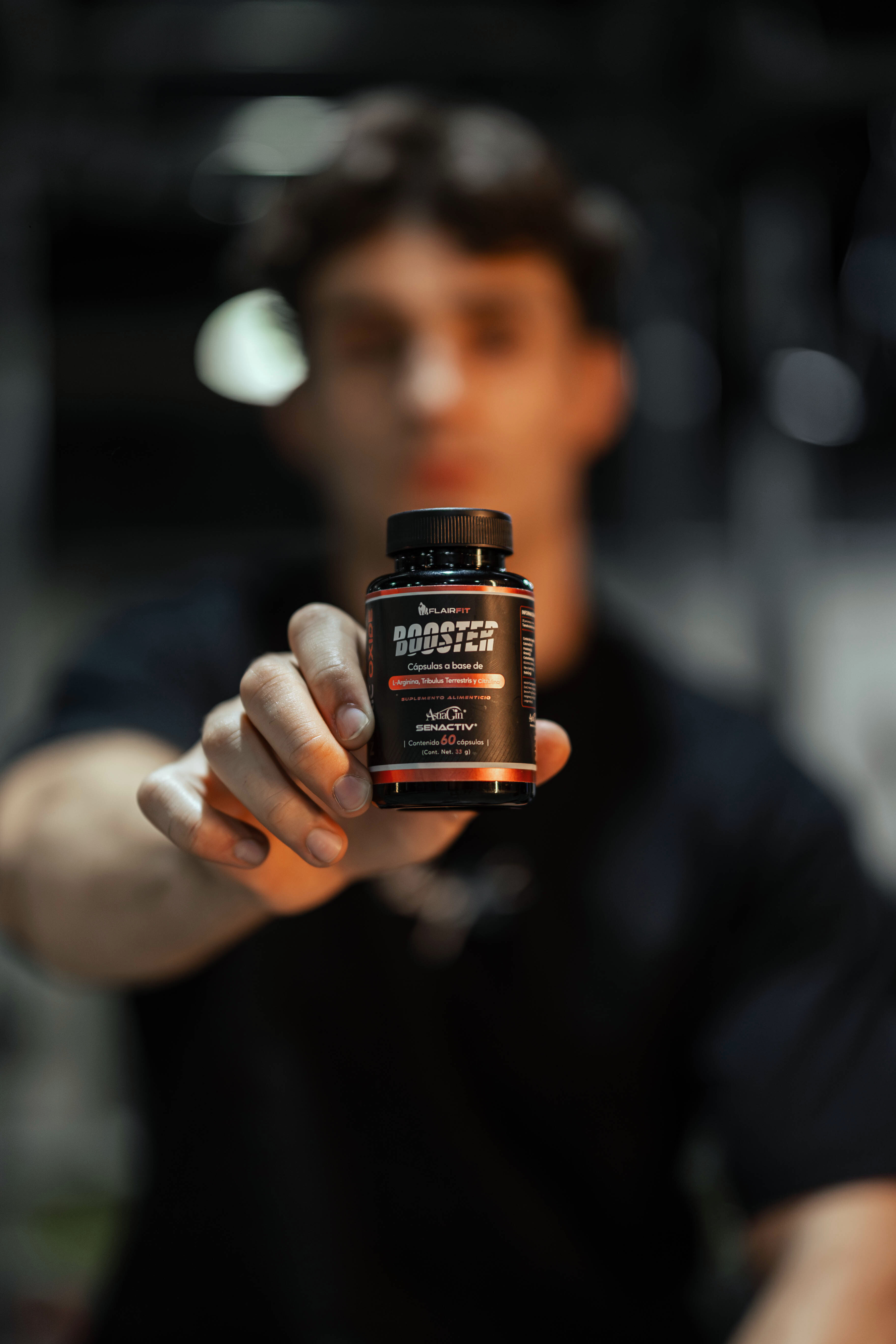 Suplemento En Cápsulas Flairfit Oxide Nitric Booster, Formulación Premium L- Arginina, Ginseng, Pote 60 Cápsulas