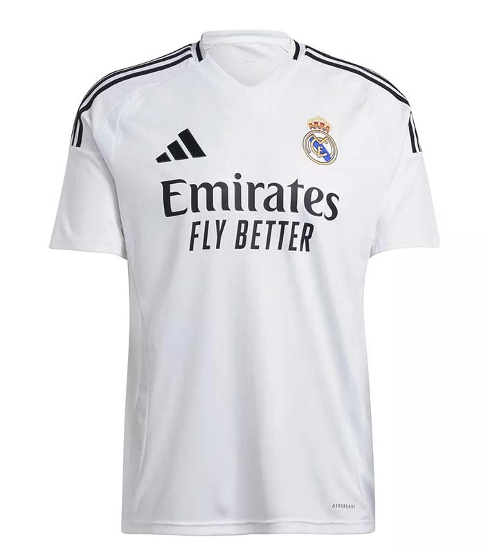 Nuevo! Jersey Real Madrid 2024/2025 Titular Local Blanca Talla M