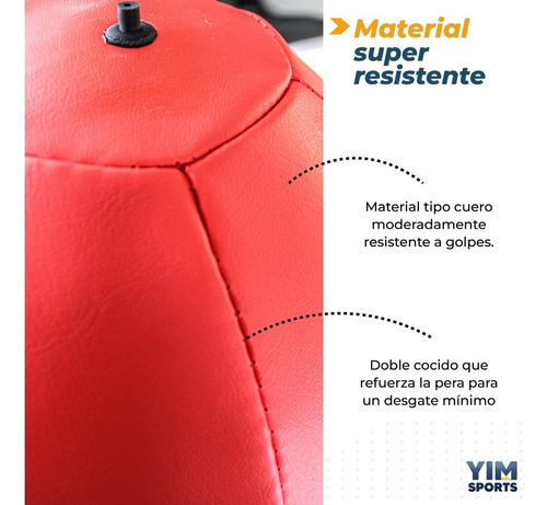 Pera Saco Boxeo Con Base + Guantes De Box + Bomba Box Pro