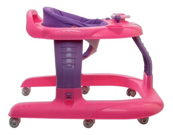 Andadera Para Bebe Prinsel Apolo 2 En 1 Andador Rosa