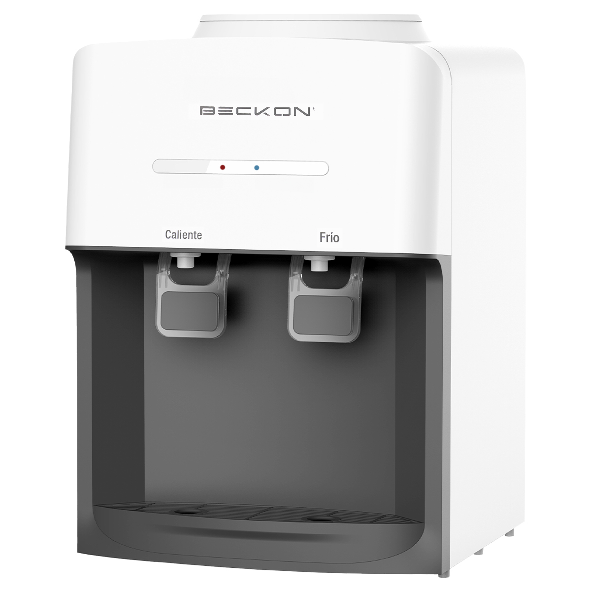 Dispensador de Agua garrafón despachador de mesa termoeléctrico 2 funciones Enfriador Calentador de Agua 2 tomas para garrafón de hasta 20L 127v Water dispenser Beckon