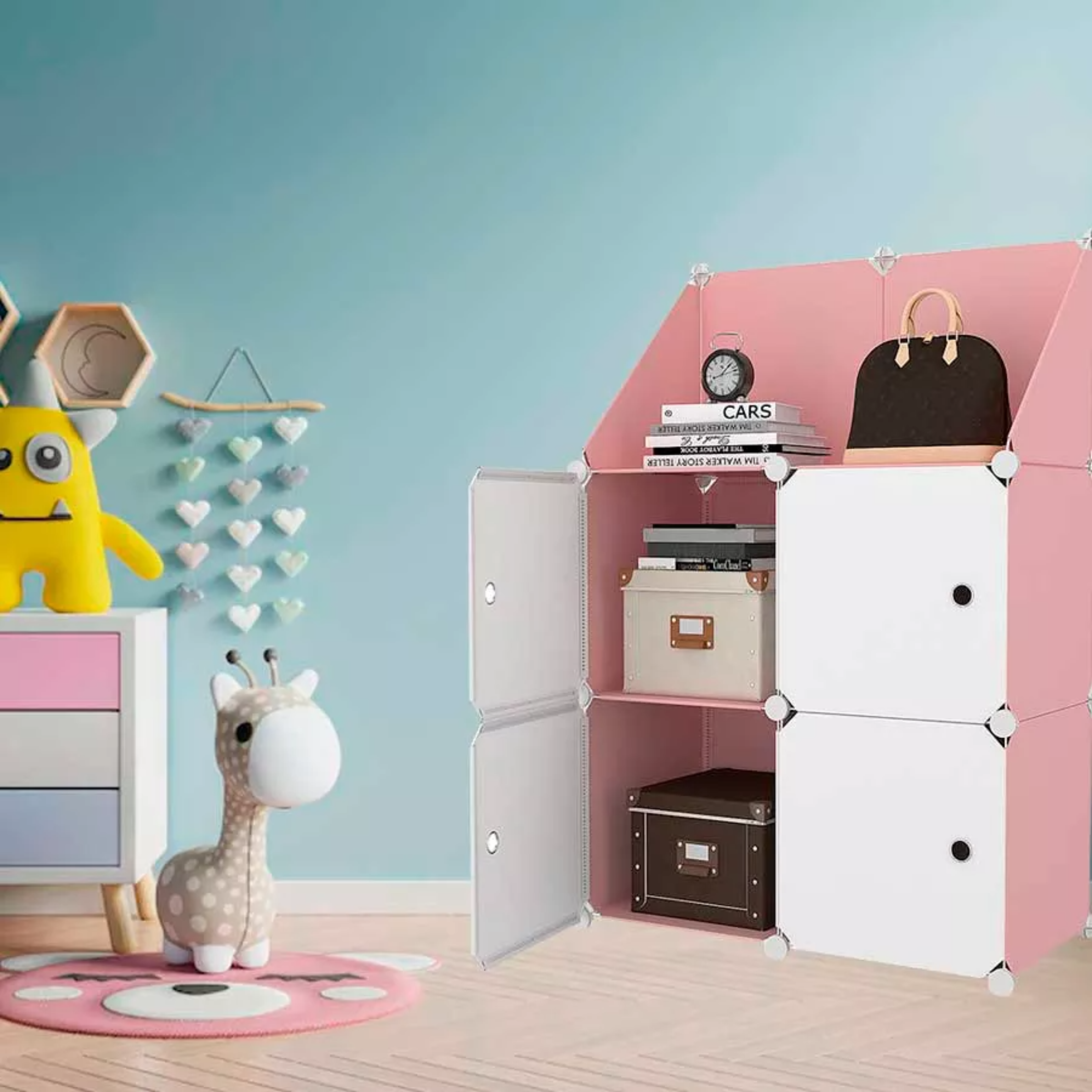 Utilisimo Mueble Multiusos Organizador Juguetes Juguetero