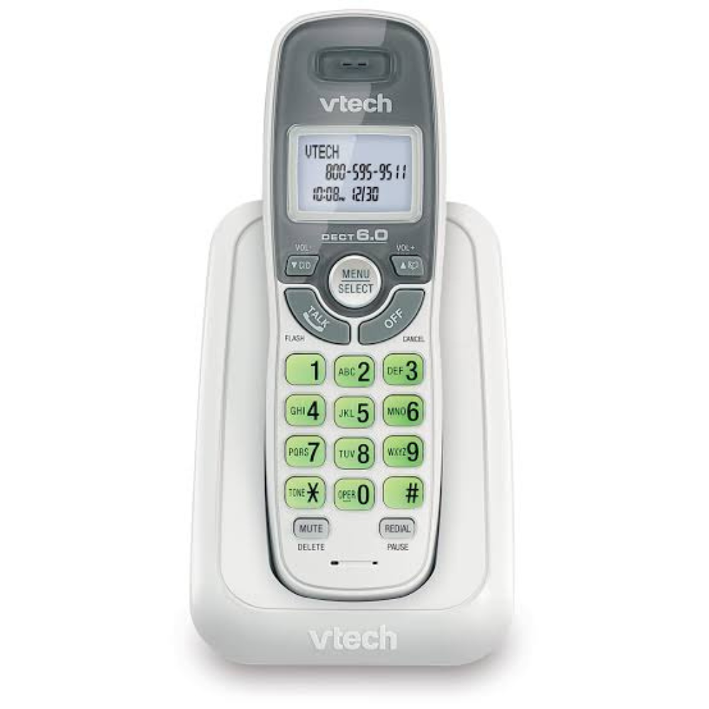 Teléfono Inalámbrico DECT 6.0 con Pantalla y Teclado Iluminado	Vtech	